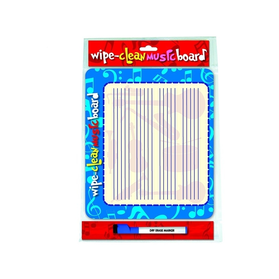 Wipe Clean Music Board (Landscape Edition)