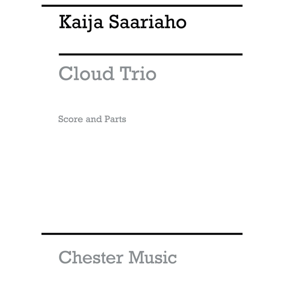 Saariaho, Kaija - Cloud Trio