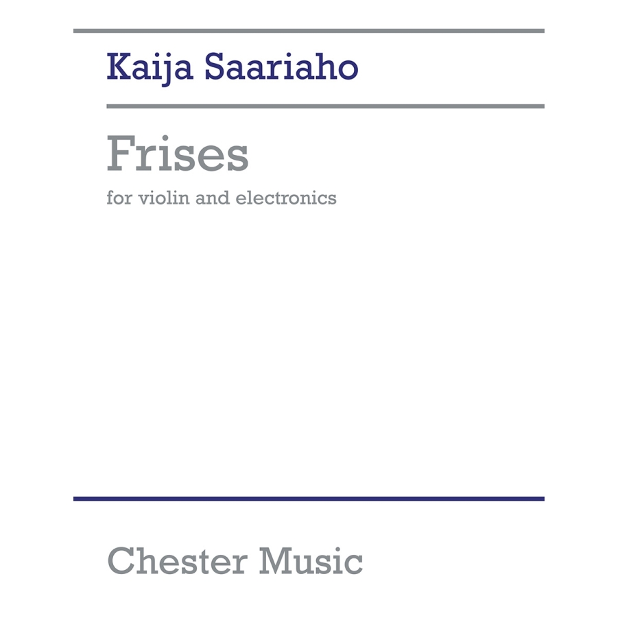 Saariaho, Kaija - Frises