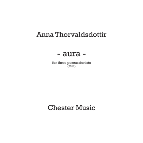 Thorvaldsdottir, Anna - Aura