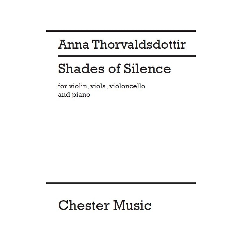 Thorvaldsdottir, Anna - Shades Of Silence