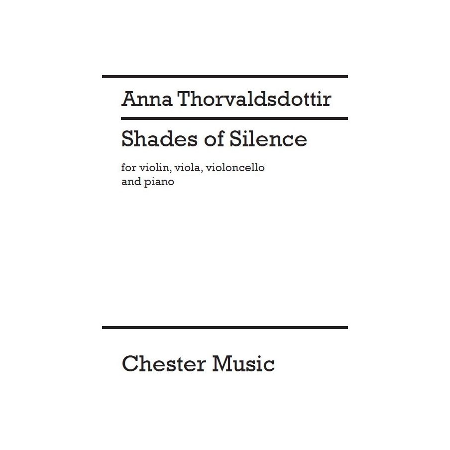 Thorvaldsdottir, Anna - Shades Of Silence