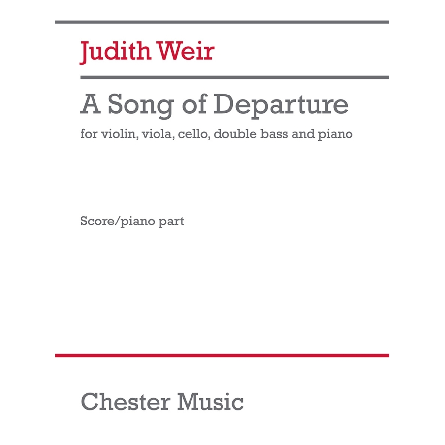 Weir, Judith - A Song Of Departure