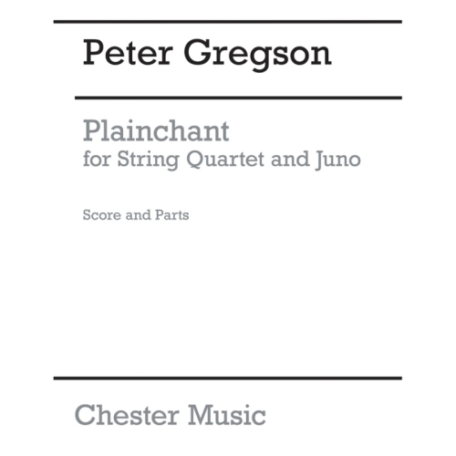 Gregson, Peter - Plainchant