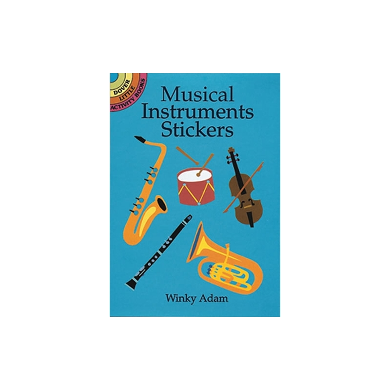Brahms, Johannes - Musical Instruments Stickers