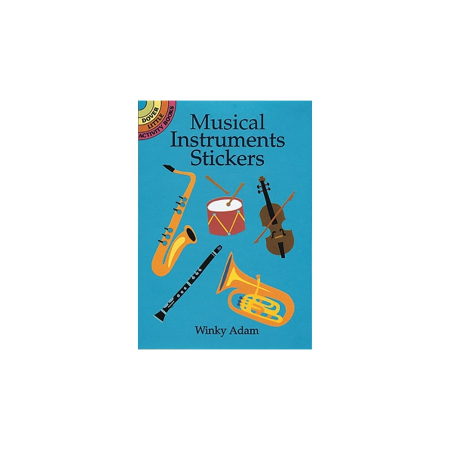 Brahms, Johannes - Musical Instruments Stickers