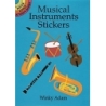 Brahms, Johannes - Musical Instruments Stickers