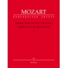 Mozart, W.A - Complete Works Vol.2 for Violin and Piano