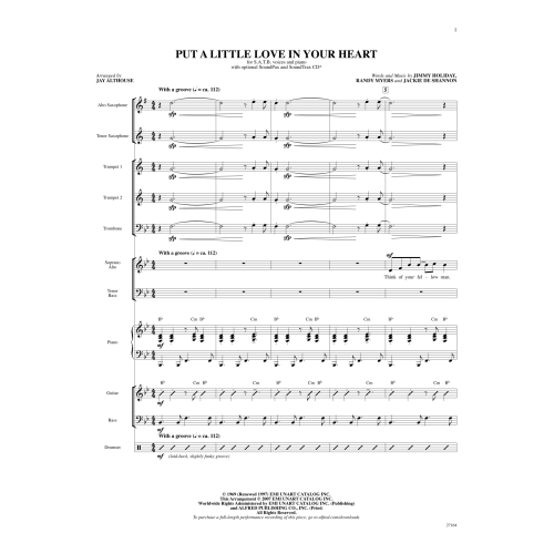 Holiday & Myers - Put a Little Love in Your Heart