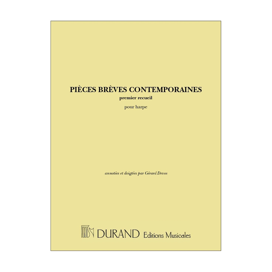 Pièces brèves contemporaines pour harpe Vol. 1