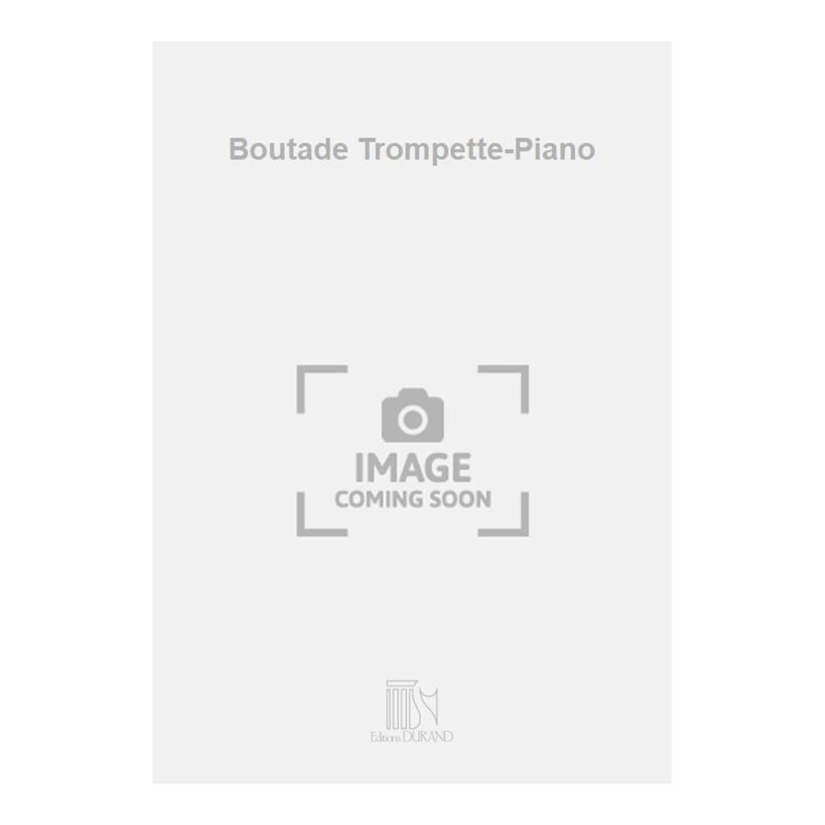 Dubois, Pierre-Max - Boutade Trompette-Piano