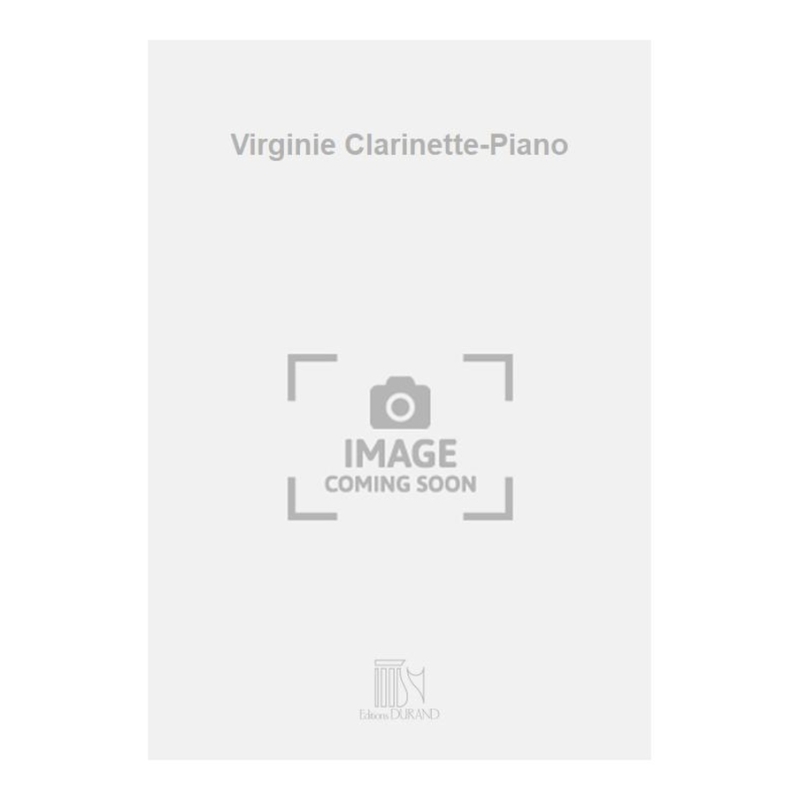 Dubois, Pierre-Max - Virginie Clarinette-Piano
