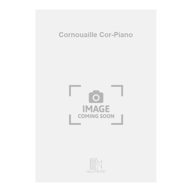 Dubois, Pierre-Max - Cornouaille Cor-Piano
