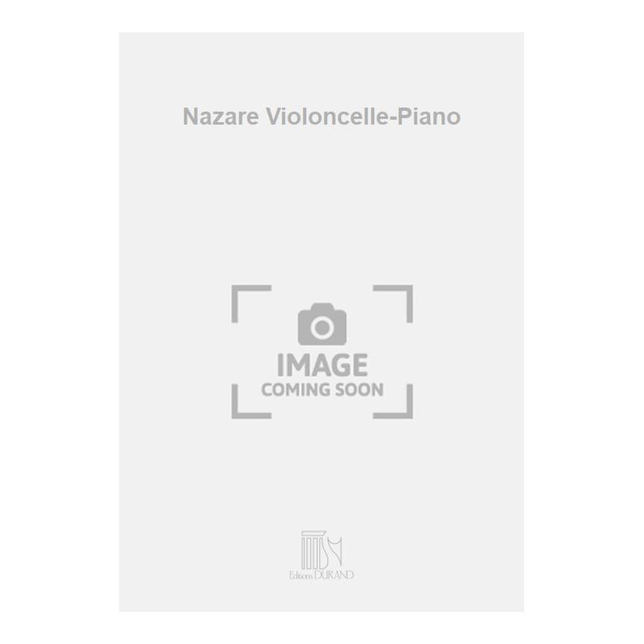 Dubois, Pierre-Max - Nazare Violoncelle-Piano