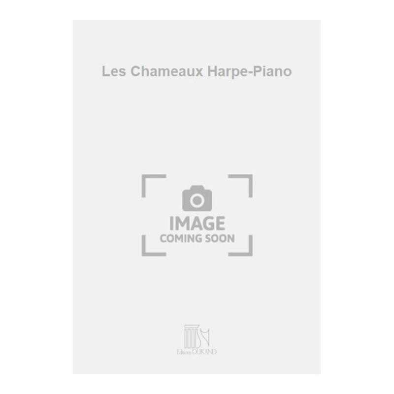 Damase, Jean-Michel - Les Chameaux Harpe-Piano