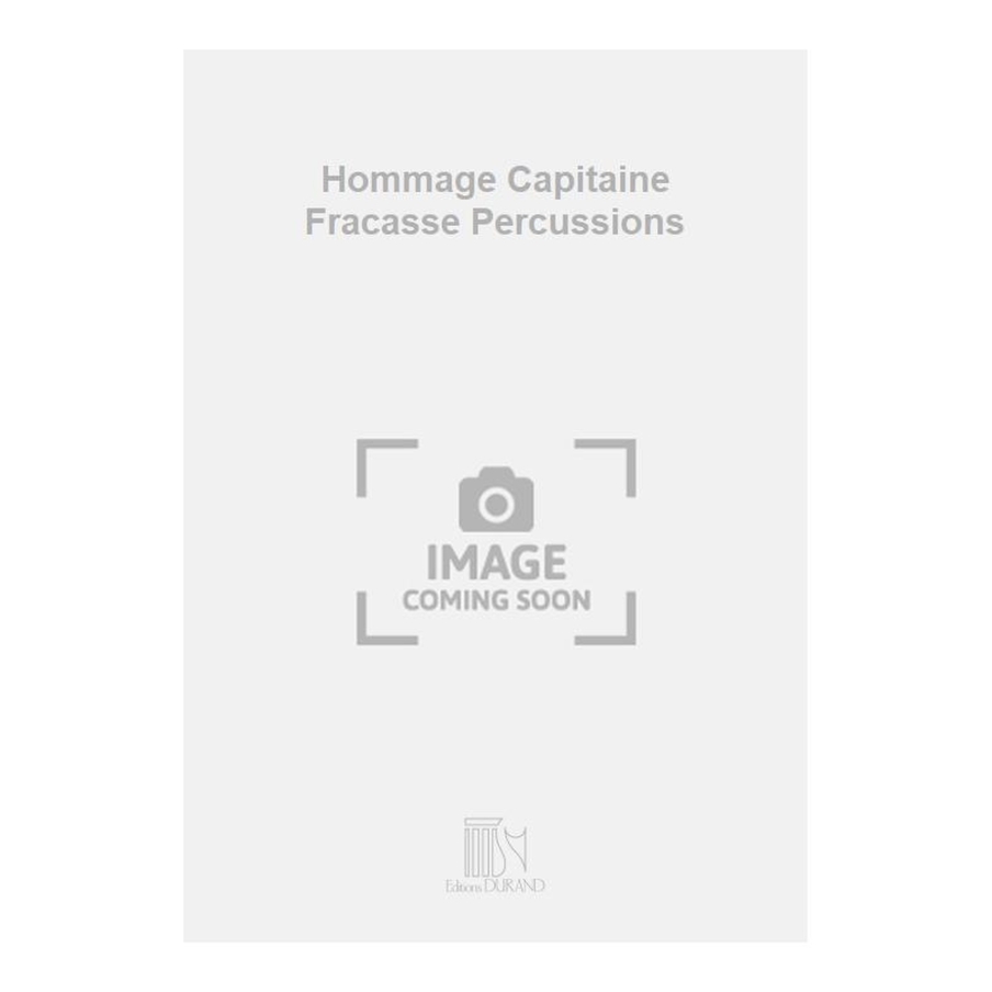 Bernaud, Alain - Hommage Capitaine Fracasse Percussions