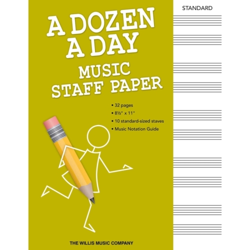 A Dozen a Day - Music Staff...