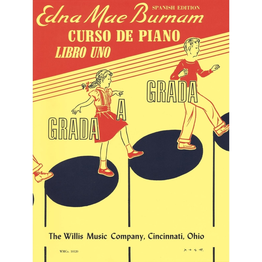 Burnam, Edna-Mae - Step by Step Piano Course - Book 1 - Spanish Ed.