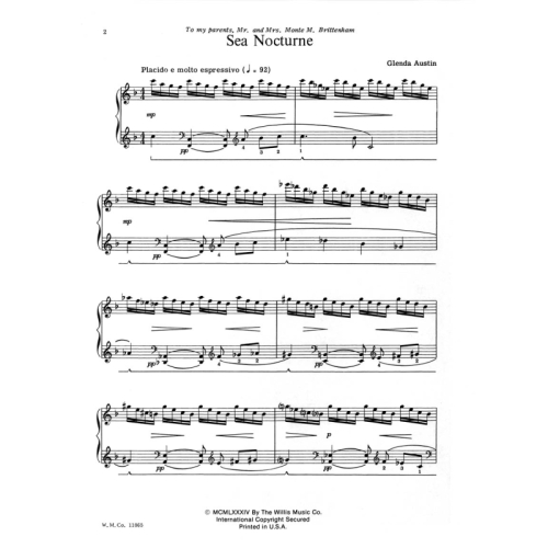 Austin, Glenda - Sea Nocturne