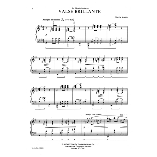 Austin, Glenda - Valse...