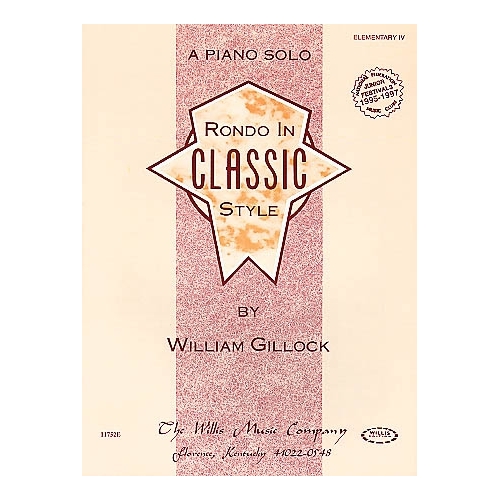 Gillock, William - Rondo in...