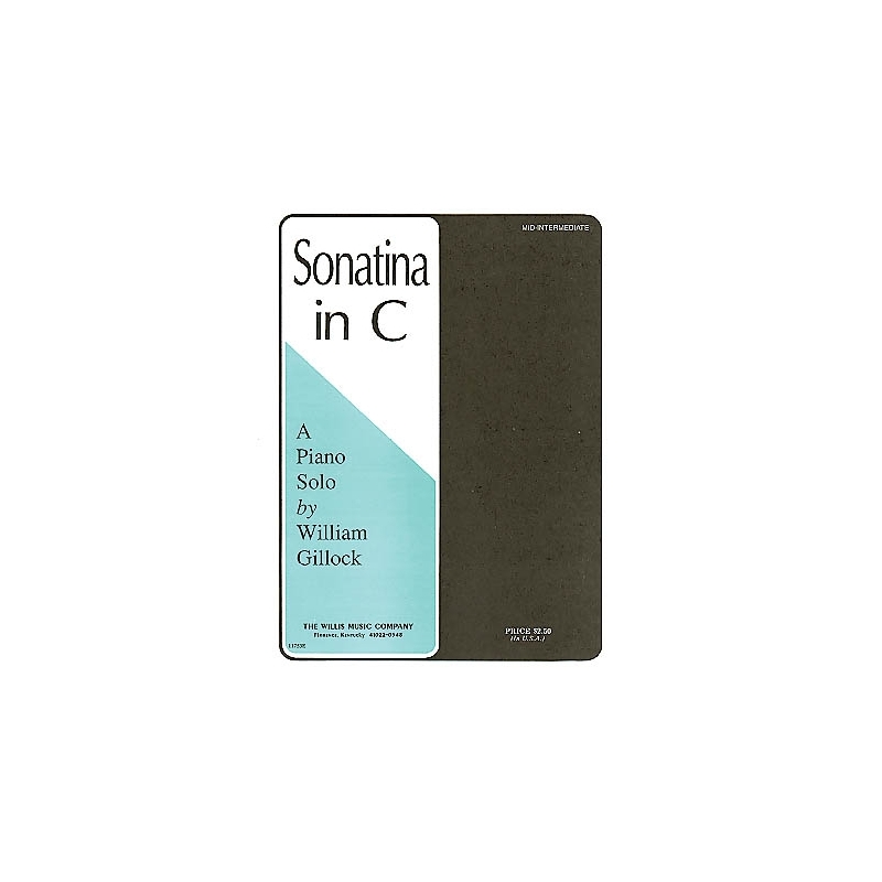 Gillock, William - Sonatina in C