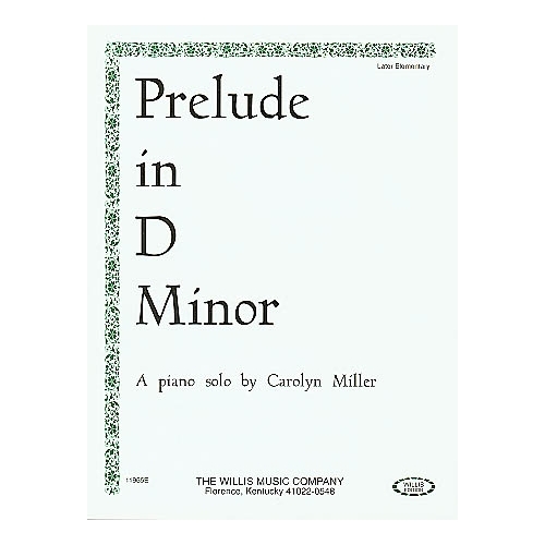 Miller, Carolyn - Prelude...