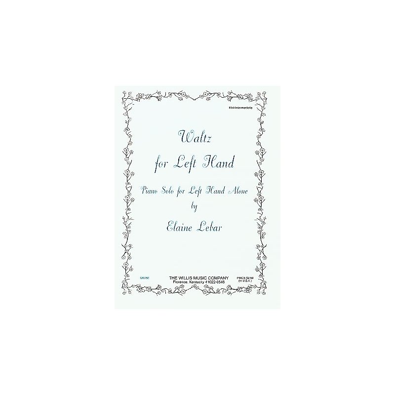 Lebar, Elaine - Waltz for Left Hand