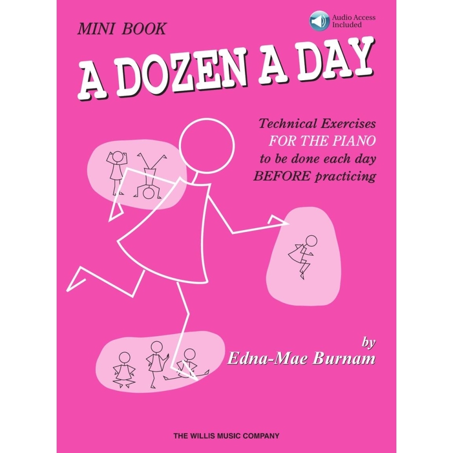 A Dozen a Day Mini Book - Book/Audio