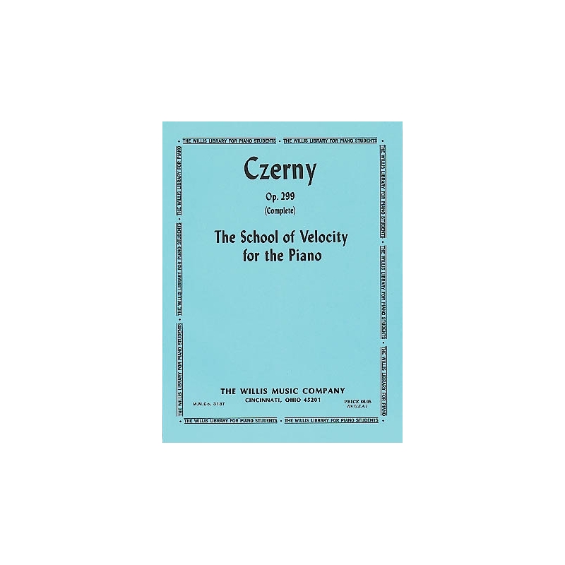 Czerny, Carl - School of Velocity, Op. 299