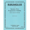 Burgmüller, Friedrich - Twenty-Five Progressive Studies, Opus 100
