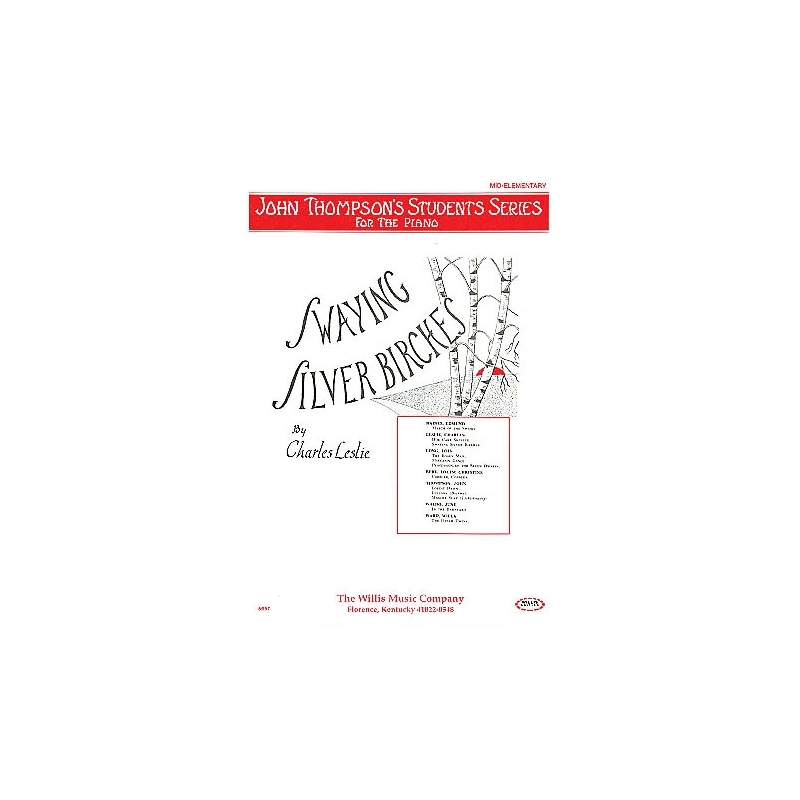 Leslie, Charles - Swaying Silver Birches