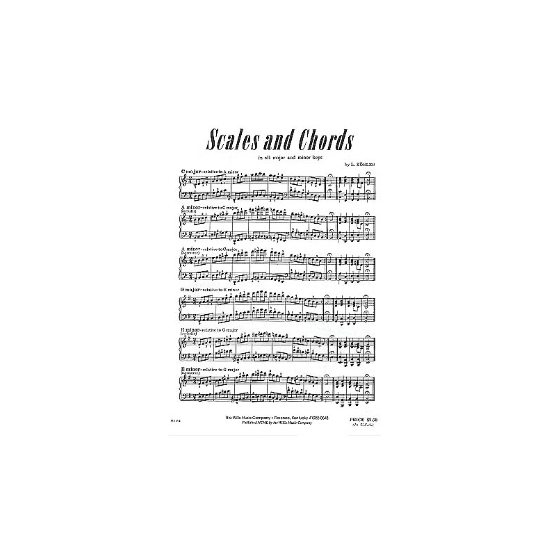 Köhler, Louis - Scales and Chords