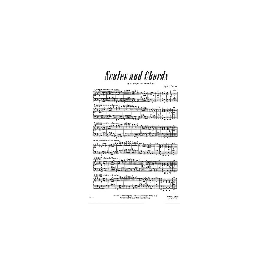 Köhler, Louis - Scales and Chords
