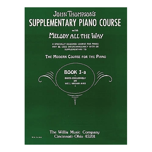 Melody All the Way - Book 3a