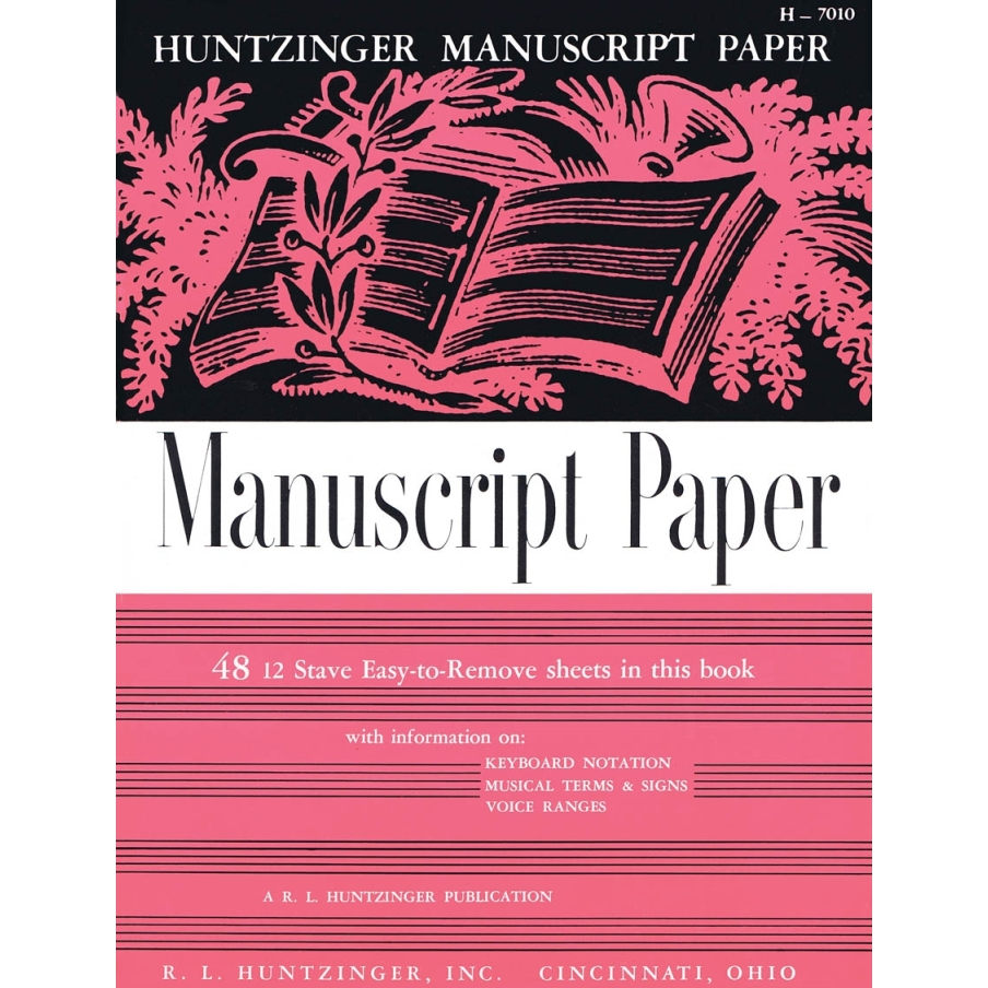 Manuscript Book - 48 Pages