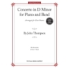 Thompson, John - Concerto in D Minor