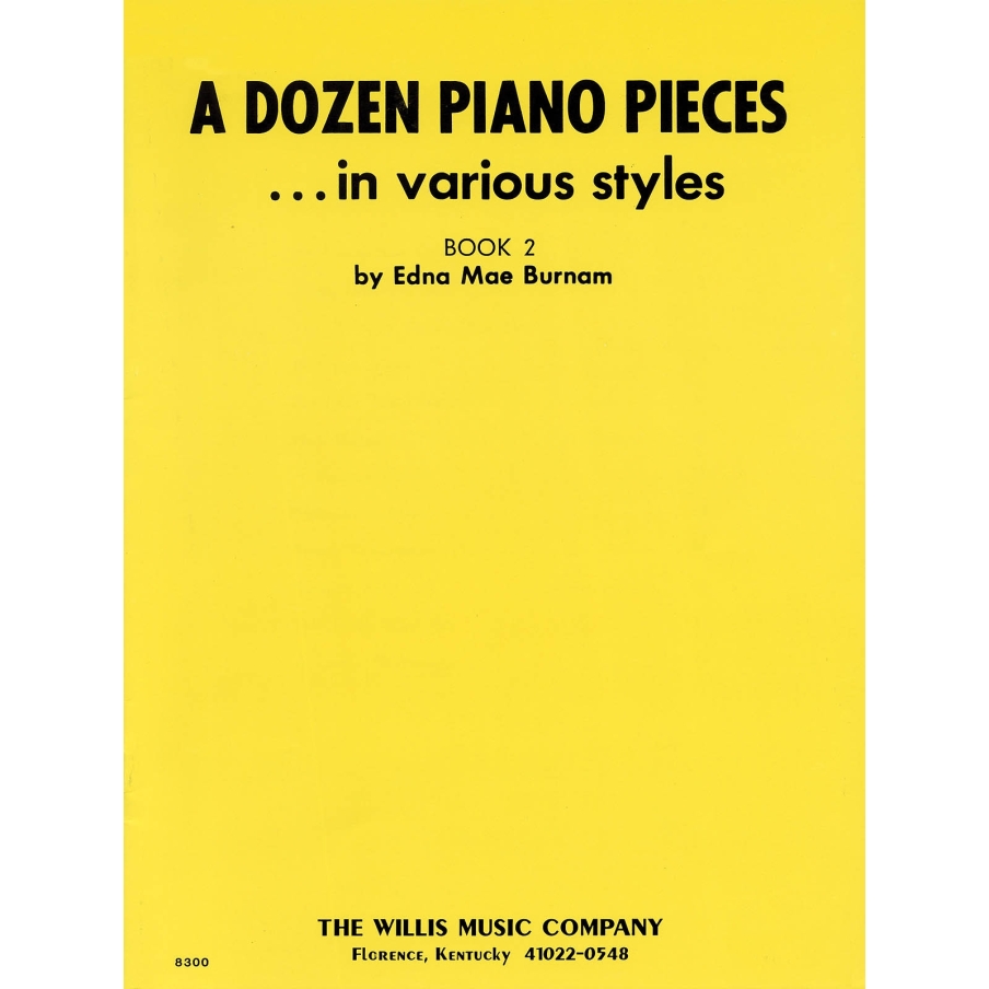 Burnam, Edna-Mae - A Dozen Piano Pieces