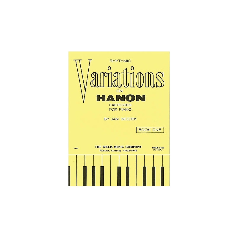 Rhythmic Variations - Hanon, Book 1