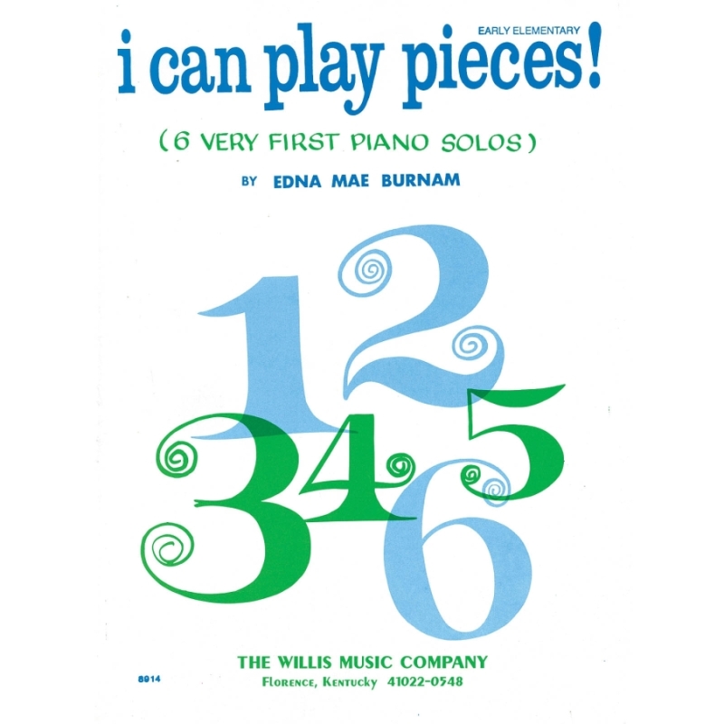 Burnam, Edna-Mae - I Can Play Pieces!