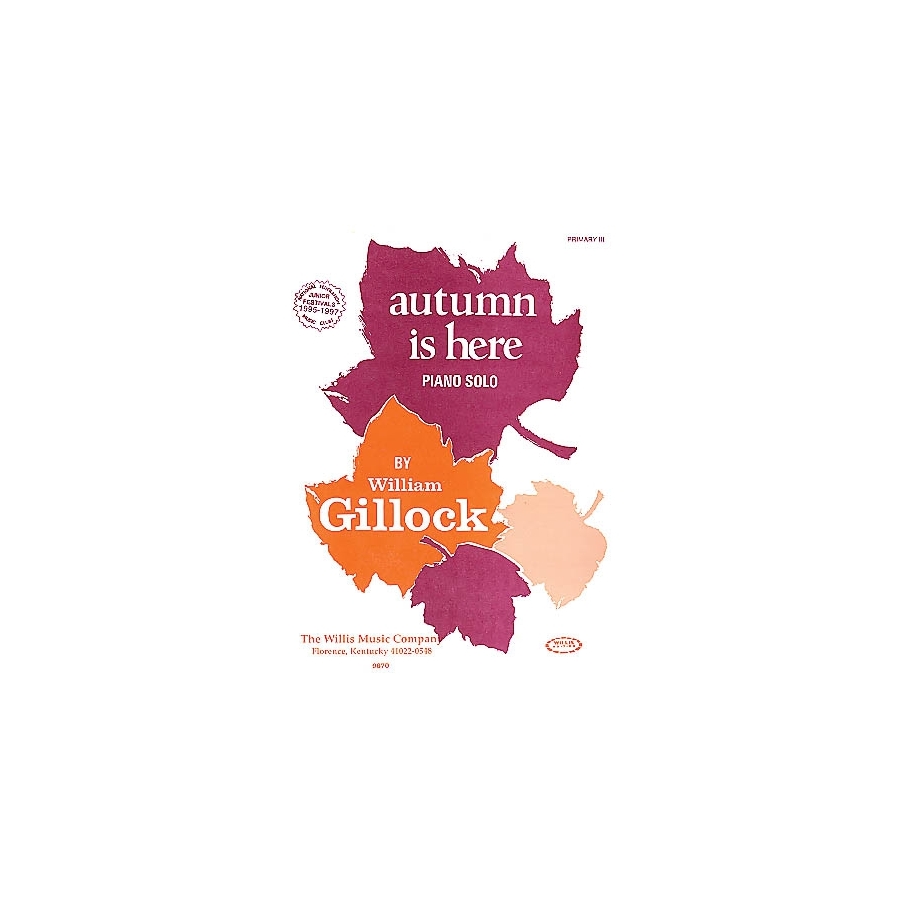 Gillock, William - Autumn Is Here