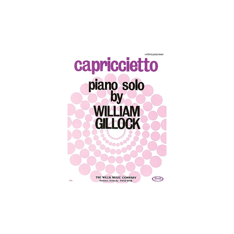 Gillock, William - Capriccietto