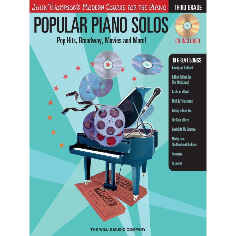 Popular Piano Solos - Grade 3 - Book/Audio