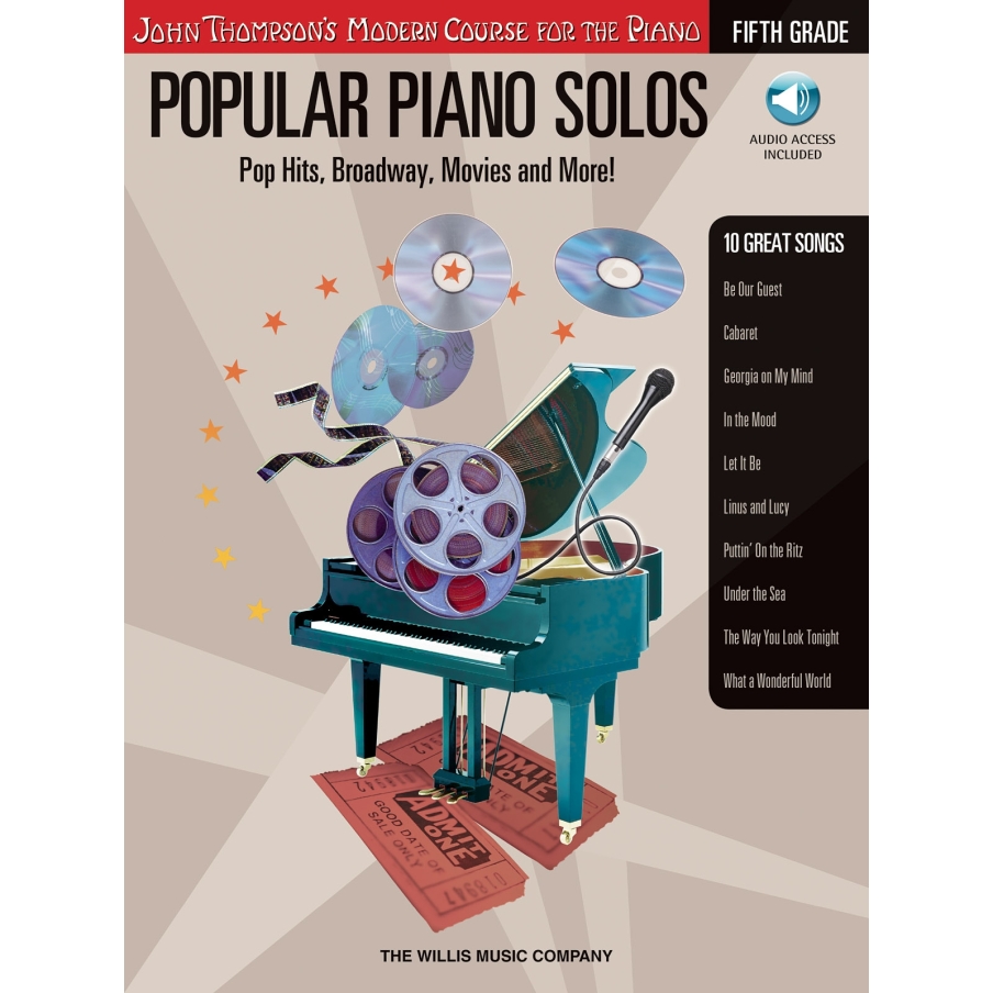 Popular Piano Solos Grade 5 Book/CD Pack