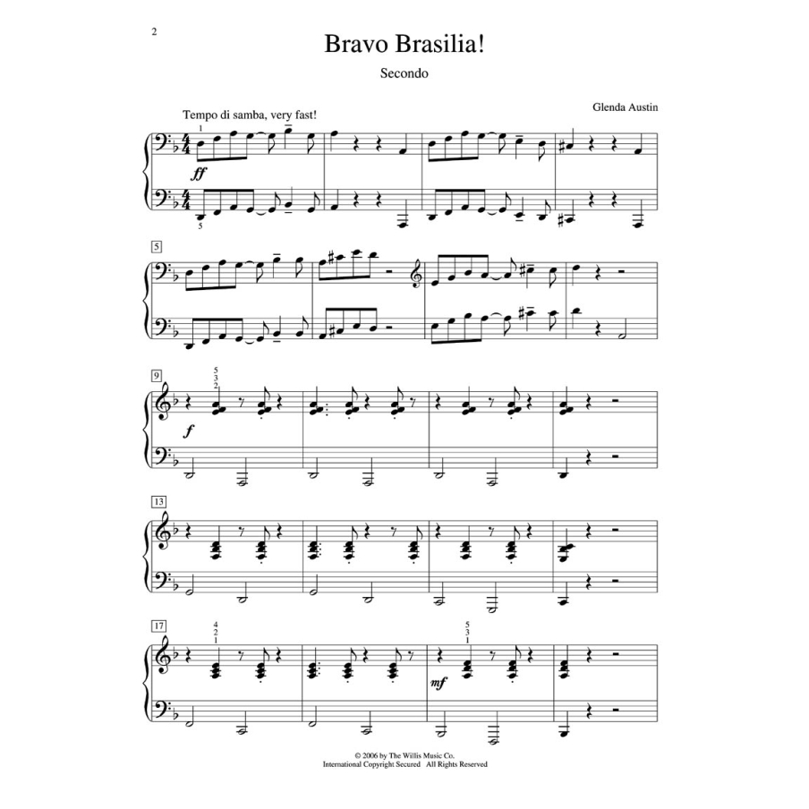Austin, Glenda - Bravo Brasilia!