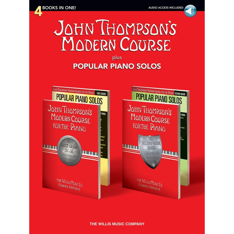 John Thompson's Modern Course Plus Popular Piano Solos