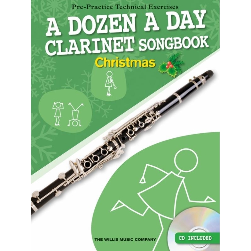 A Dozen A Day Clarinet Songbook: Christmas