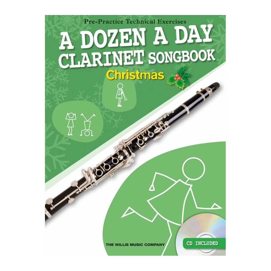A Dozen A Day Clarinet Songbook: Christmas