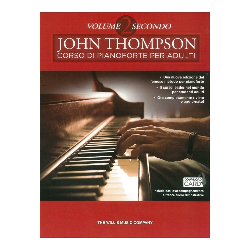 John Thompson's Corso di Pianoforte per adulti 2