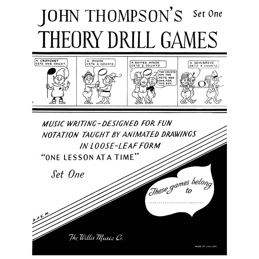 John Thompson’s Theory Drill Games - Set 1